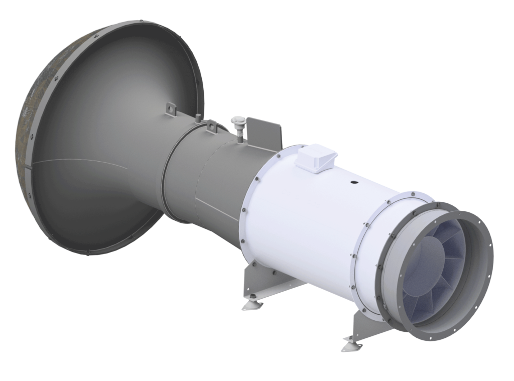 Axial Fan c/w Measuring Inlet Nozzle