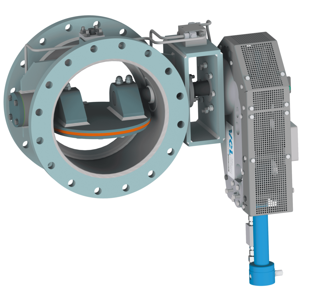 Double Eccentric Valves front