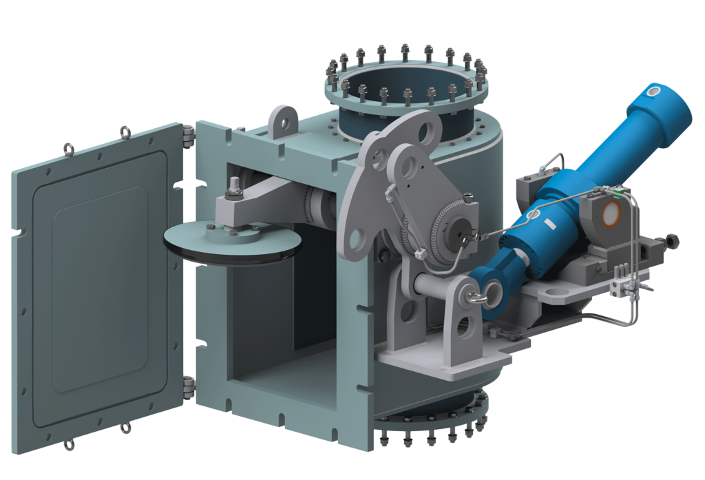 Equalizing Valves model open
