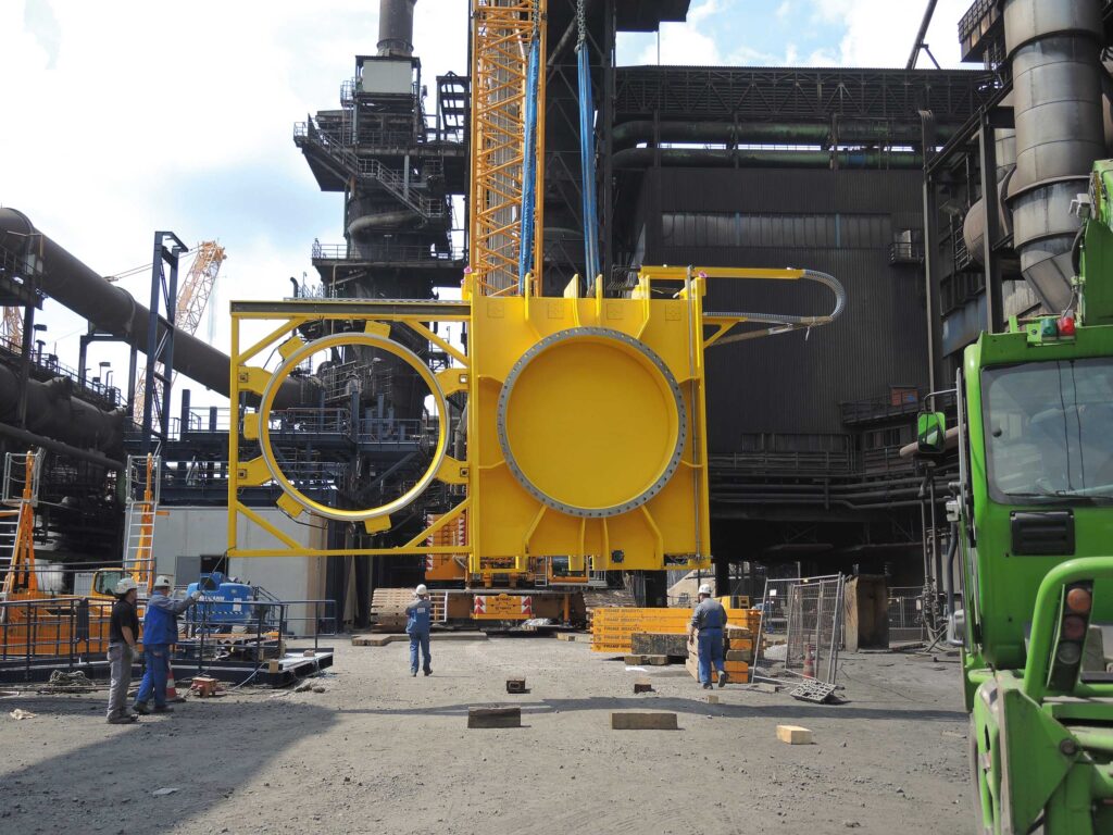 Goggle Valves on site