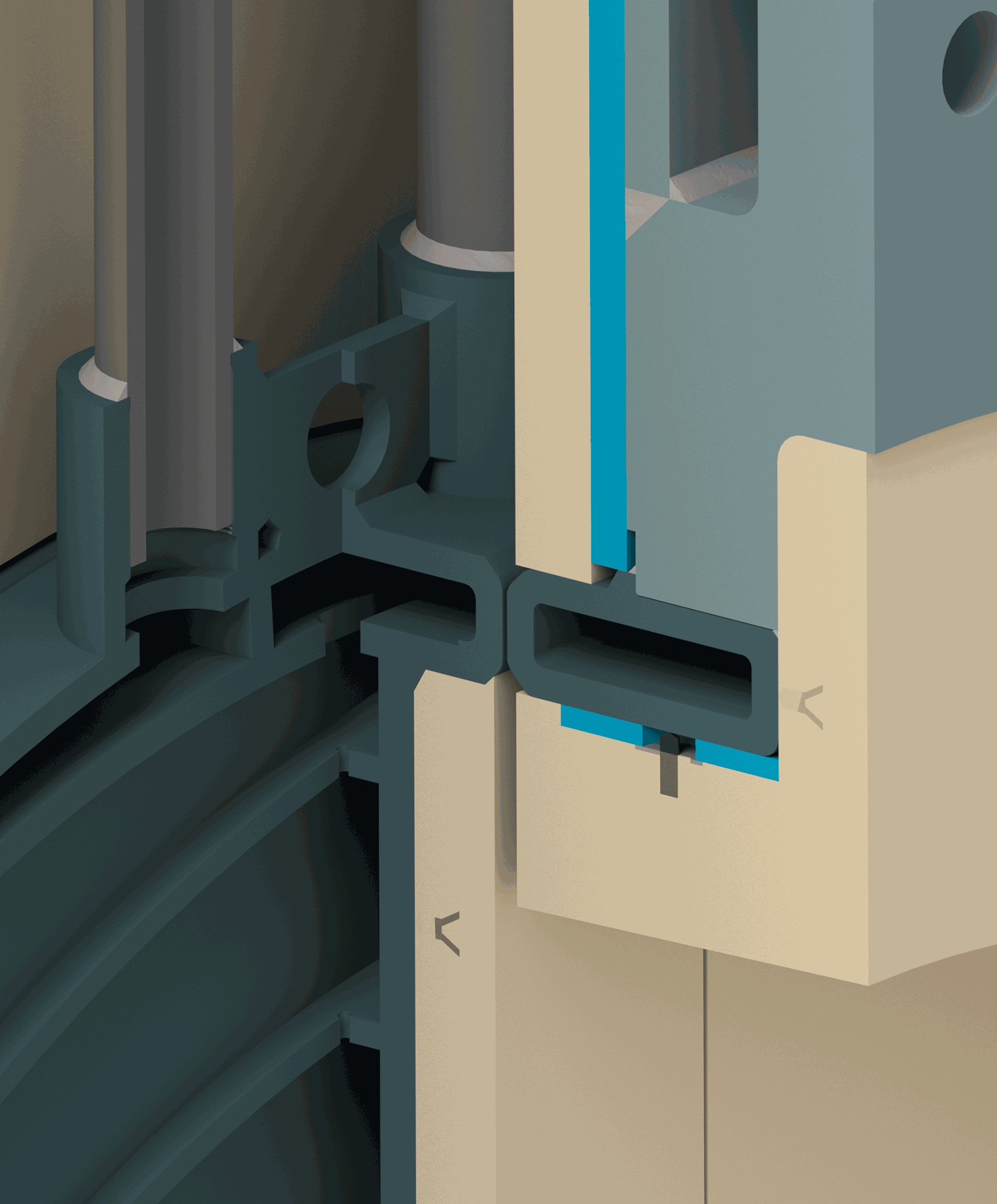 Hot Blast Valves detail