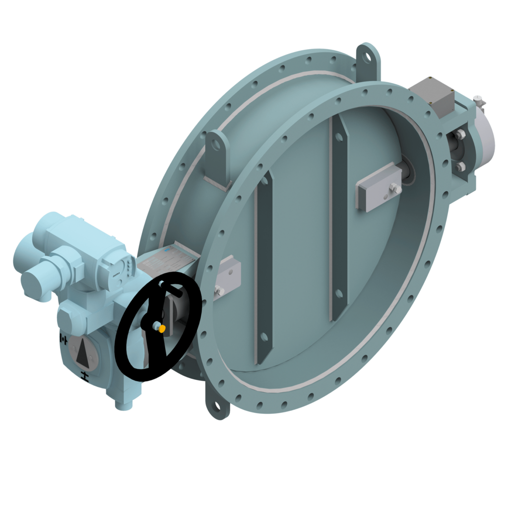 Butterfly Valve closed