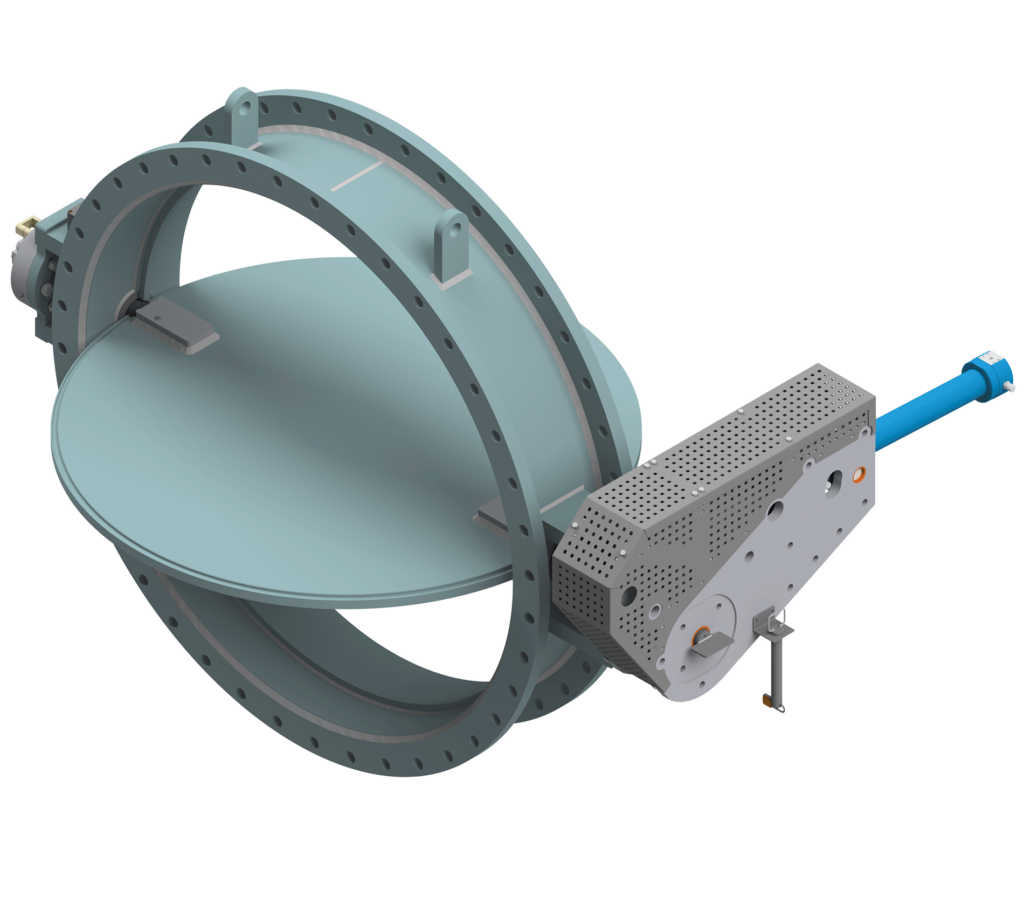 Butterfly Valves hydraulic oen