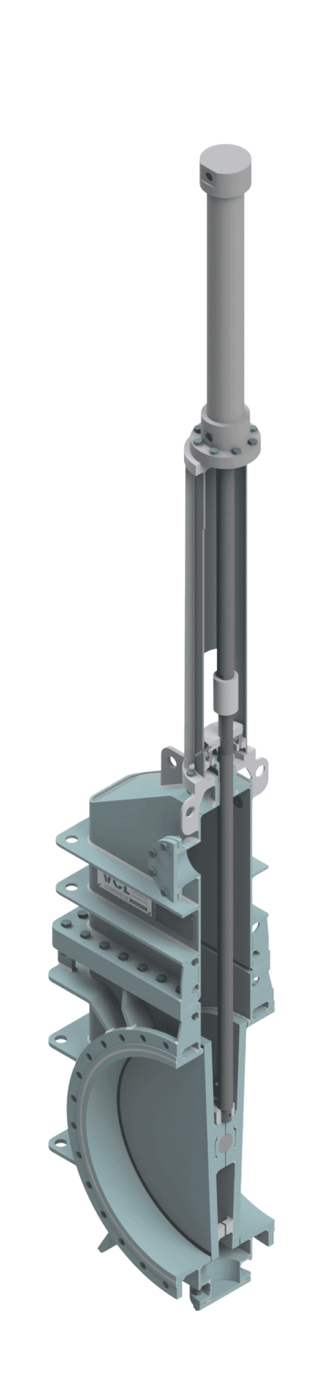Wedge Gate Valves cross section