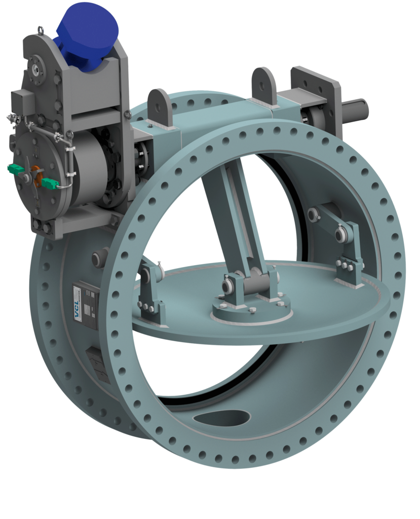 Guide Lever Valves open