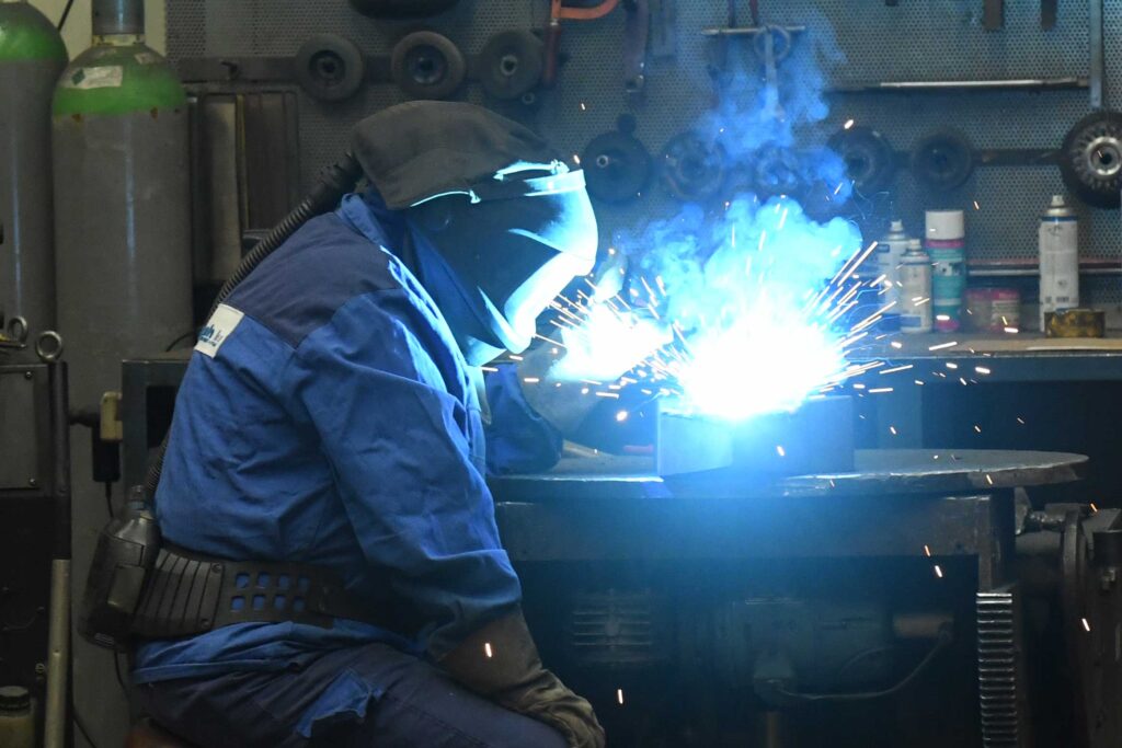 Welding of a workpiece