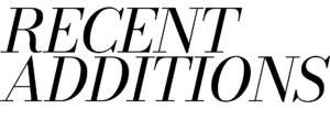 Logo Recent Additions